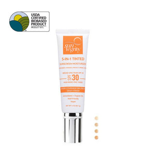 Suntegrity 5-IN-1 Tinted Sunscreen Moisturizer - Broad Spectrum SPF 30