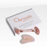 ROSE QUARTZ FACIAL ROLLER & GUA SHA SET