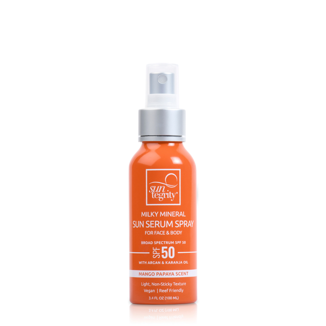 Suntegrity Milky Mineral Sun Serum Spray, Broad Spectrum SPF 50